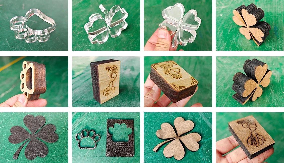 CO2 laser cutting sample